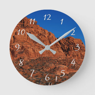 Feuertal runde wanduhr