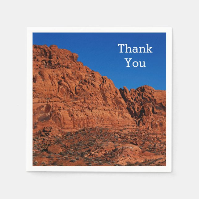 Feuertal Serviette (Vorderseite)