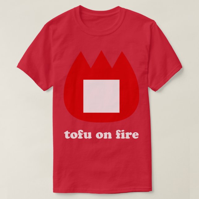 Feuertofu T-Shirt (Design vorne)