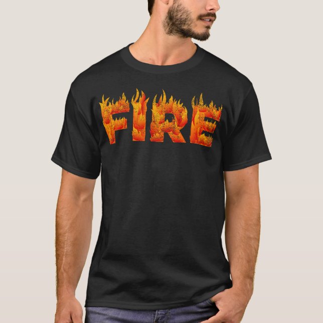 Feuertrappe und eispassende Coupl T-Shirt (Vorderseite)