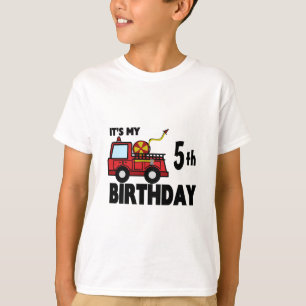FeuerTruck Geburtstag T-Shirt