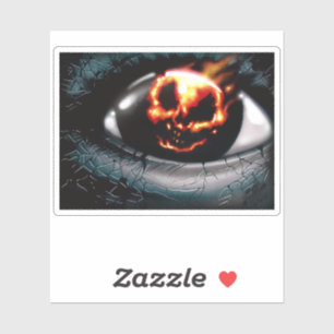 "Feuervision" Aufkleber