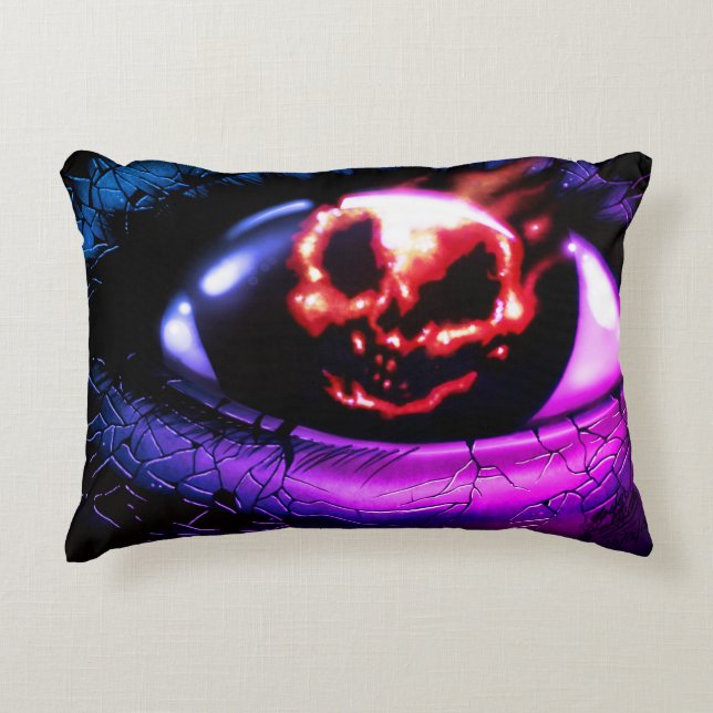 "Feuervision" Dekokissen (Vorderseite)