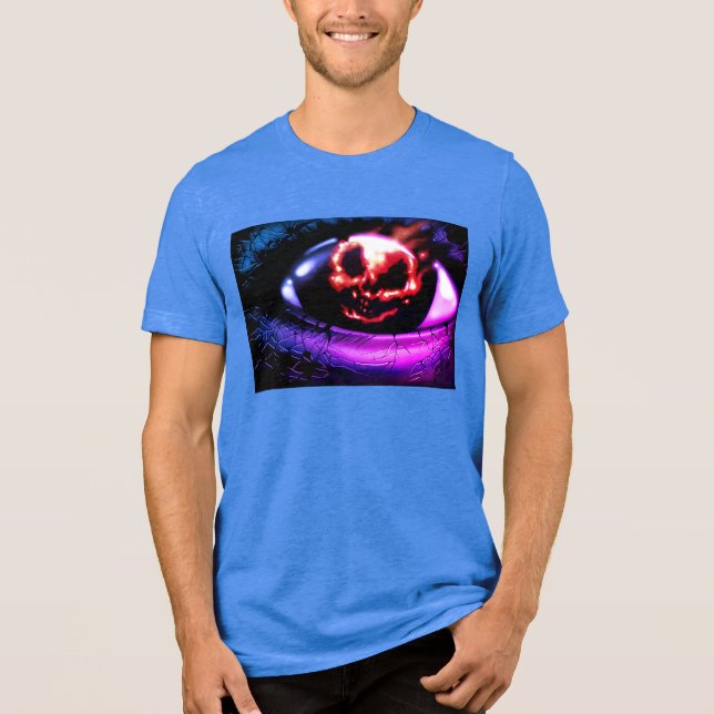 "Feuervision" Tri-Blend Shirt (Vorderseite)