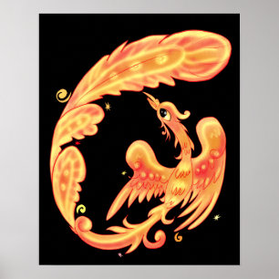Feuervogel Poster