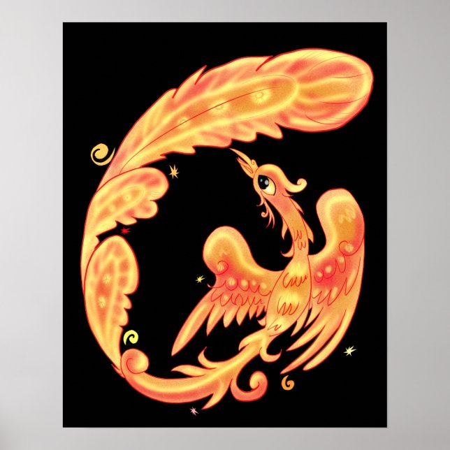 Feuervogel Poster (Vorne)