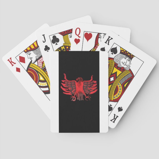 Feuervogel Spielkarten (Rückseite)