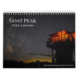 Feuerwachtturm Goat Peak - Kalender 2026