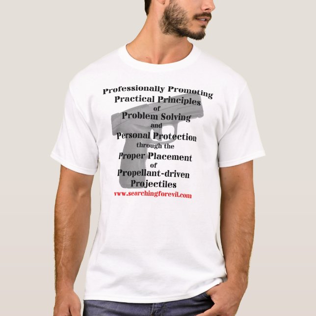 Feuerwaffen-Lehrer-Shirt T-Shirt (Vorderseite)