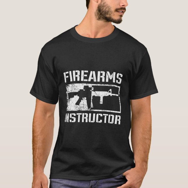 Feuerwaffeninstruktor T-Shirt (Vorderseite)