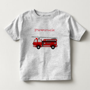 Feuerwagen für Kleinkinder Kleinkind T-shirt