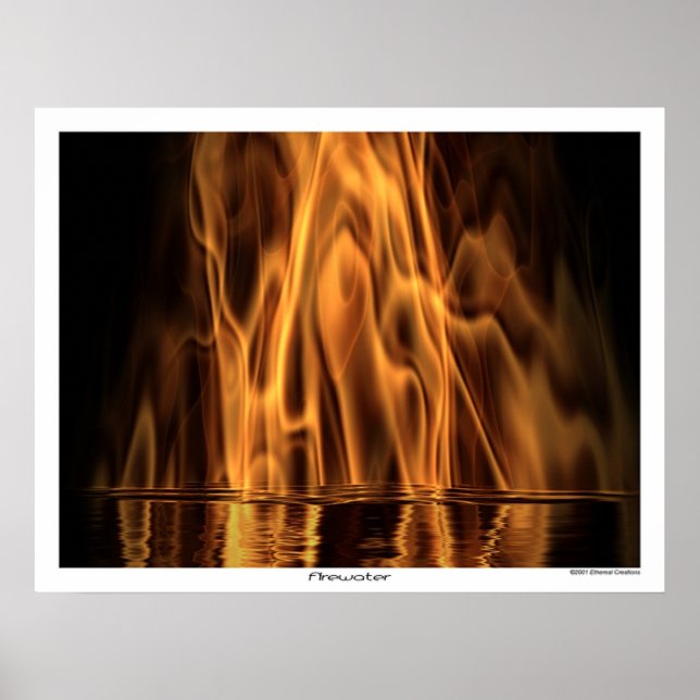 Feuerwasser Poster (Vorne)