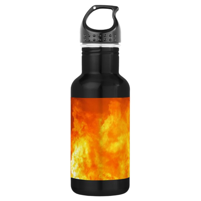 Feuerwasserflasche Edelstahlflasche (Vorderseite)