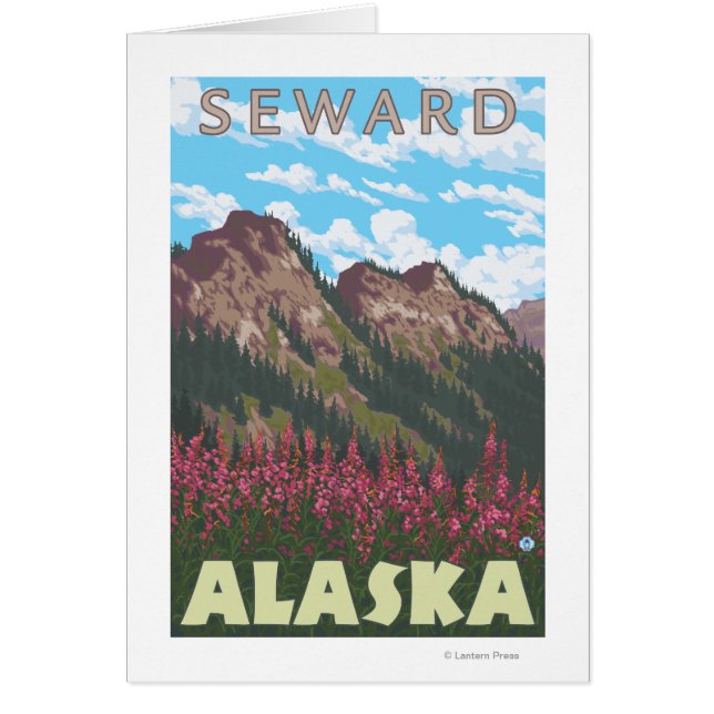 Feuerweh & Berge - Seward, Alaska (Vorne)