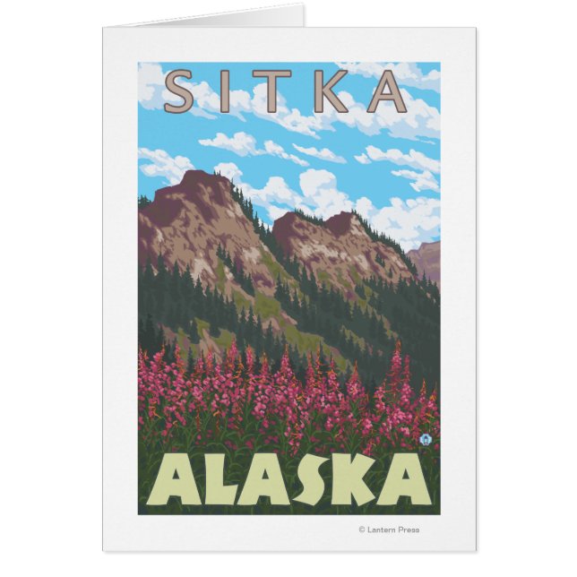 Feuerweh & Berge - Sitka, Alaska (Vorne)