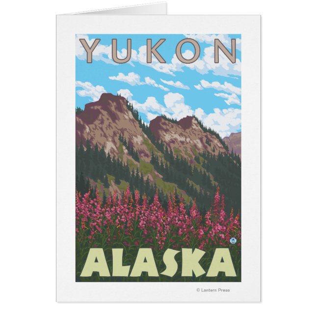 Feuerweh & Berge - Yukon, Alaska (Vorne)