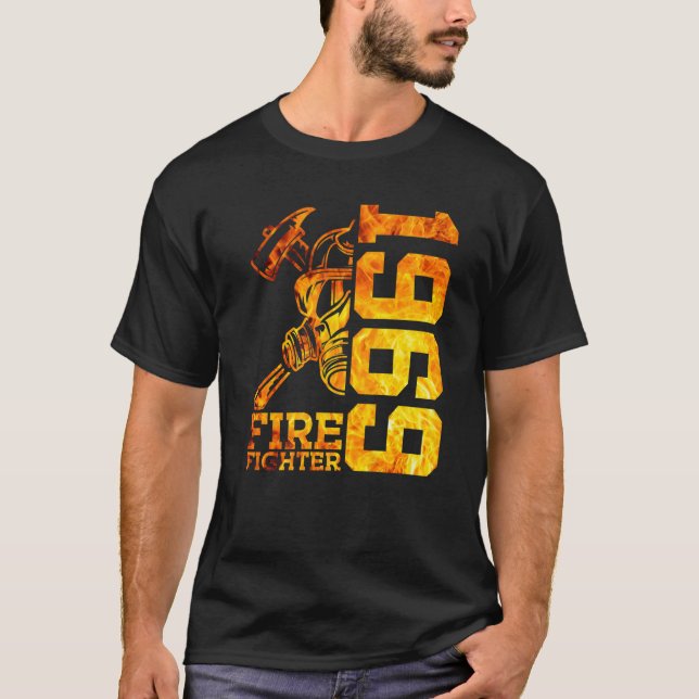 Feuerwehr 1969 53 Jahre Feuerbrigade 53. Geburtsta T-Shirt (Vorderseite)