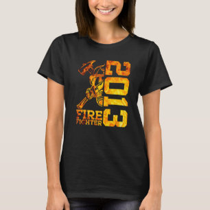 Feuerwehr 2013 10 Jahre Feuerbrigade 10. Geburtsta T-Shirt