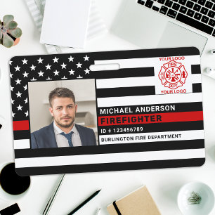 Feuerwehr Ausweis Personalisierte Foto Feuerwehr I