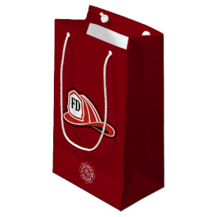 Feuerwehr / Feuerwehrhelm-Geschenktasche Kleine Geschenktüte