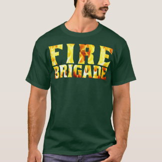 Feuerwehr Flammen Geschenk Idee Feuerwehrmann T-Shirt