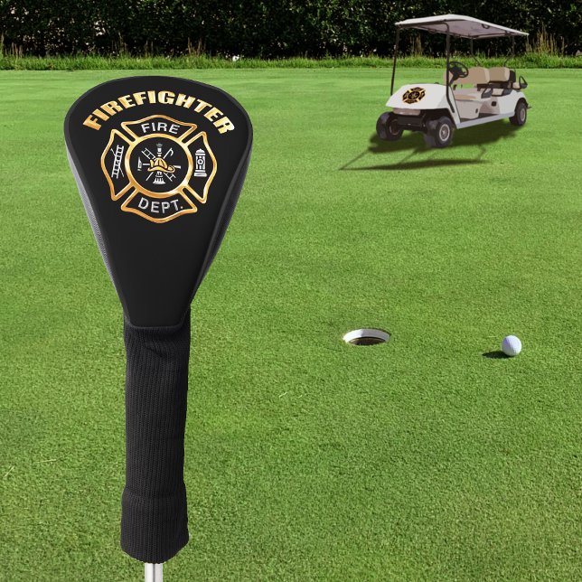 Feuerwehr Gold Golf Headcover (Von Creator hochgeladen)