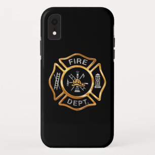 Feuerwehr-GoldAbzeichen Case-Mate iPhone Hülle