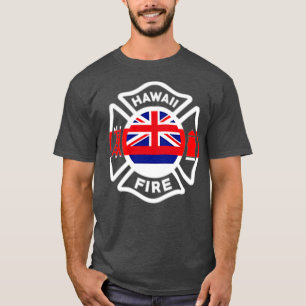 Feuerwehr Hawaii Feuerwehrleute Feuerwehr T-Shirt