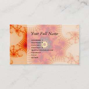 Feuerwehr im Fraktal Kunst Visitenkarte