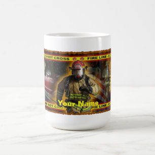 Feuerwehr-Kaffee-Tasse Tasse