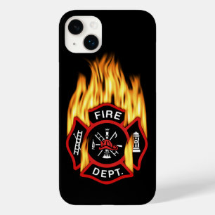 Feuerwehr-loderndes Abzeichen Case-Mate iPhone Hülle