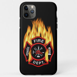 Feuerwehr-loderndes Abzeichen Case-Mate iPhone Hülle