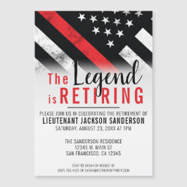 Feuerwehr Magneteinladung