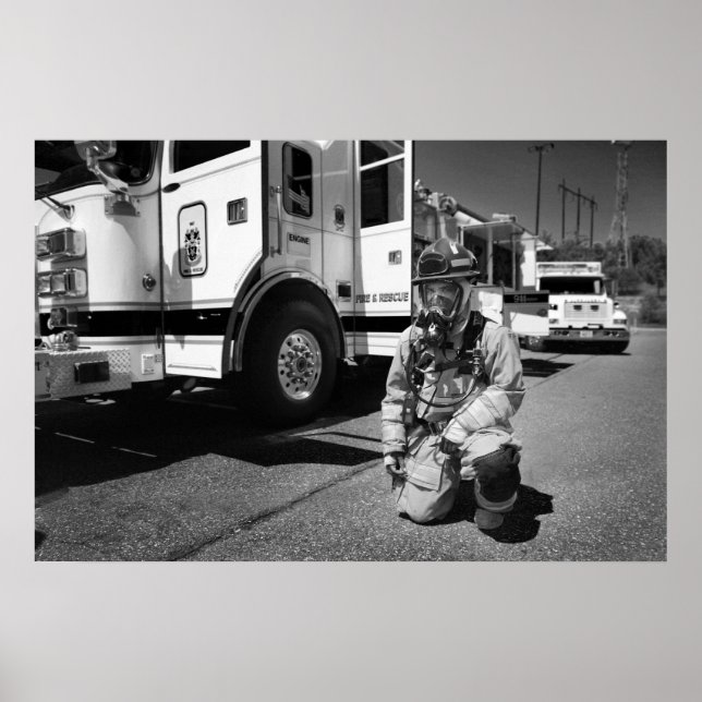 Feuerwehr Poster (Vorne)