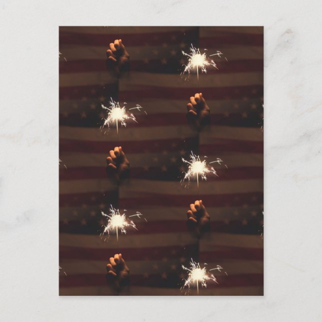 Feuerwehr Postkarte (Vorderseite)