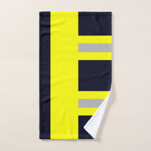 Feuerwehr Symbol Uniform Blau Handtuch