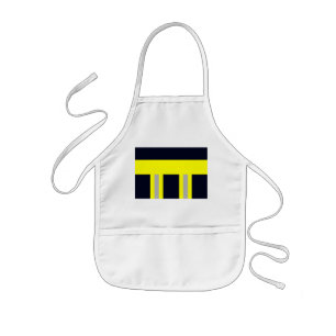 Feuerwehr Symbol Uniform Blau Kinderschæ Kinderschürze