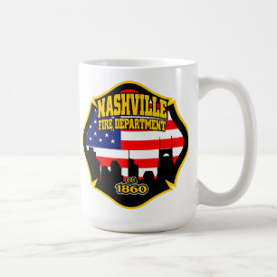 Feuerwehr-Tasse Nashvilles Tennessee Tasse