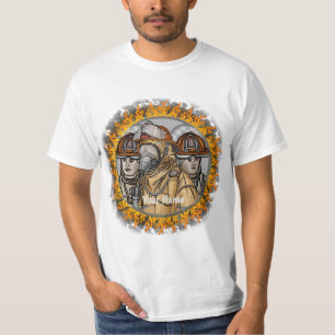 Feuerwehr-Teams T-Shirt