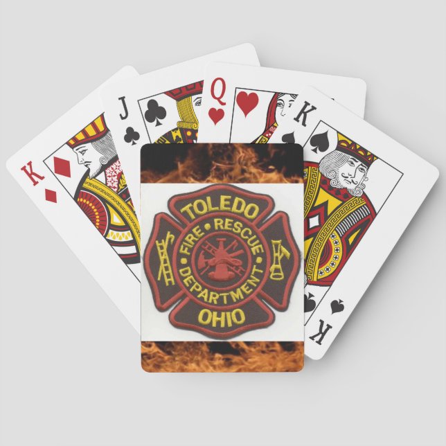 Feuerwehr Toledo Spielkarten (Rückseite)