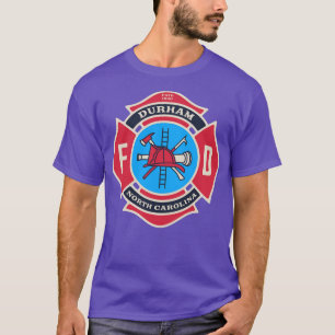 Feuerwehr von Durham North Carolina T-Shirt