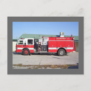 Feuerwehr von Rollhills - Catoosa, ok Postkarte