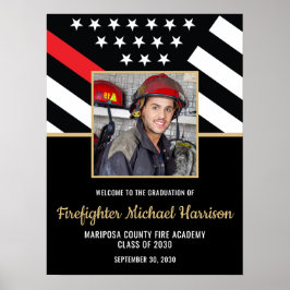 Feuerwehrakademie Foto Poster