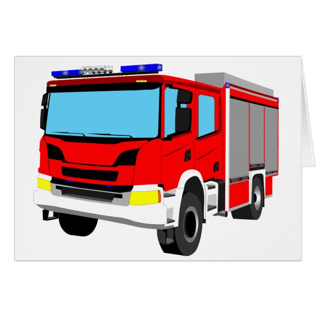 Feuerwehrauto (Vorderseite (Horizontal))