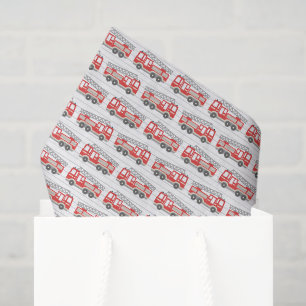 Feuerwehrauto-Dekupierpapier, Feuerwehrmann-Tissue Seidenpapier