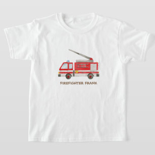 Feuerwehrauto-Motor T-Shirt