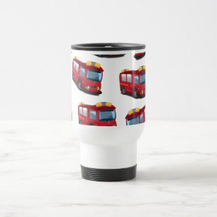 Feuerwehrauto Reisebecher
