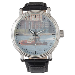 Feuerwehrboot Hudson River Armbanduhr