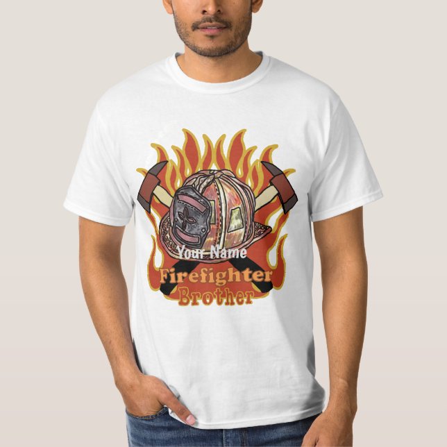 Feuerwehrbruder T-Shirt (Vorderseite)