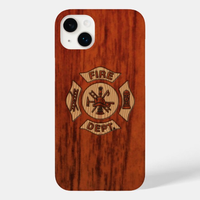 FeuerwehrElegant Case-Mate iPhone Hülle (Rückseite)
